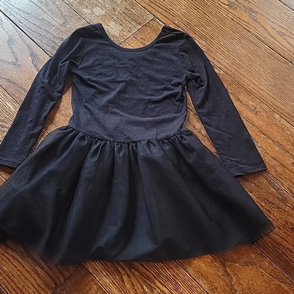 Girls black dress